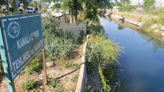 Su kanalında boğulma tehlikesi geçiren çocuğu tüpçü kurtardı