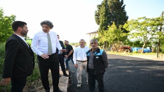 Suadiye Mahallesine bin 720 tonluk asfalt serildi