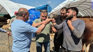 Sultangazi kurban pazarında bayram hareketliliği devam ediyor