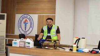 Talas Belediyesinden biyosidal eğitimine uzman desteği