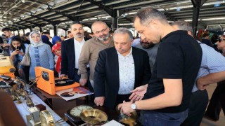 Talasın markası, antika pazarı ziyaretçilerini bekliyor