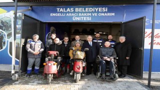 Talasta engellilerin yüzünü güldüren tesis