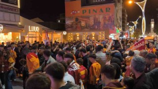 Tatvanda Galatasaray şampiyonluğu coşkuyla kutlandı