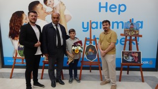 Tavşanlıda çocukların hayal gücü sergiye yansıdı