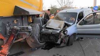 Tavşanlıda trafik kazası, 5 yaralı
