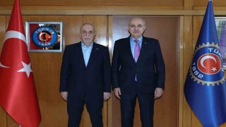TBMM Başkanı Kurtulmuş, TÜRK-İŞi ziyaret etti