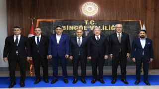 TBMM Milli Savunma Komisyonu Başkanı Akar, Bingöl Valiliğini ziyaret etti
