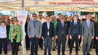 Tekirdağda Çevre Haftası törenle kutlandı