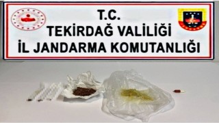 Tekirdağda jandarmadan 4 ilçede uyuşturucu ve silah operasyonu