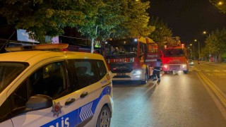 Tekirdağda kafede yangın paniği