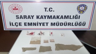Tekirdağda peçeteye emdirilmiş uyuşturucu madde ele geçirildi