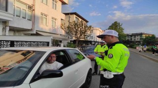 Tekirdağda trafik denetimi