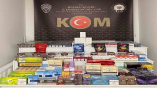 TEMde durdurulan araçta kaçak tütün ve çay ele geçirildi