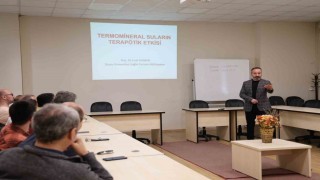 Termomineral suların terapötik etkisi anlatıldı