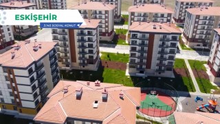TOKİnin yaptığı 3 bin 145 konutun anahtar teslimleri sürüyor