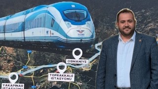 Toprakkale’ye Hızlı Tren İstasyonu Müjdesi: Mevcut Gar Modernize Edilecek