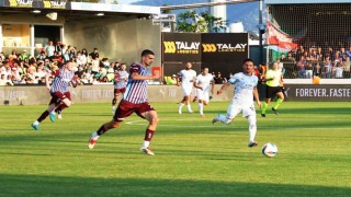 Trendyol Süper Lig: Bodrum FK: 1 - Trabzonspor: 0 (İlk yarı)