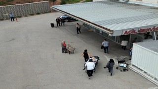 Tunceli Devlet Hastanesinde yangın paniği: Hastalar tahliye edildi