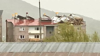 Tuncelide fırtına nedeniyle hasar tespitine başlandı