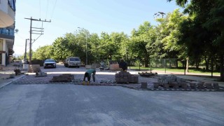 Turgutlunun yolları yenileniyor