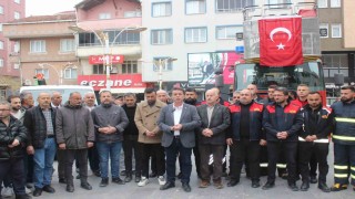 Türkelide yeni araçlar törenle hizmete girdi