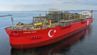Türkiyenin ilk yüzer üretim platformu Osman Gazi doğal gaz üretimini iki katına çıkaracak