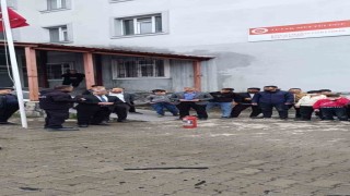 Tutakta yangın tatbikatı