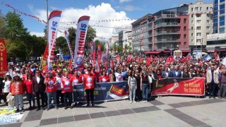 Uşakta 1 Mayıs Emek ve Dayanışma Günü etkinliklerle kutlandı