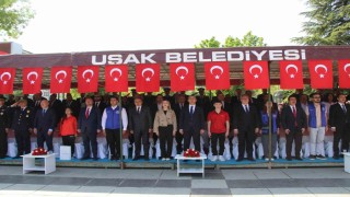 Uşakta 19 Mayıs Atatürkü Anma, Gençlik ve Spor Bayramı coşkuyla kutlandı