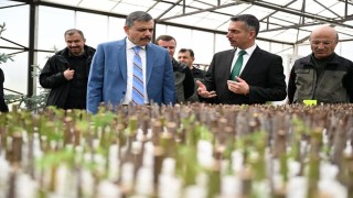Vali Çiftçi, Orman Bölge Müdürlüğünü ziyaret eti