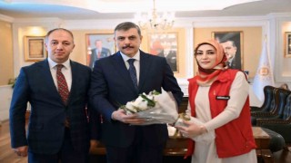 Vali Çiftçiye gençlik haftası ziyareti