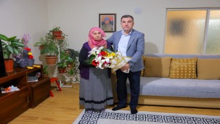 Vali Eldivan, şehit annesi ve Kıbrıs Gazisini ziyaret etti