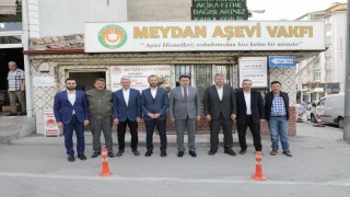 Vali Musa Işından sosyal sorumluluk kuruluşlarına ziyaret