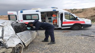 Vanda trafik kazası: 1 yaralı