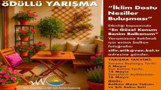 Vanın en güzel balkonu seçiliyor