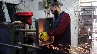 Vanın tarihi çarşısında mangal ve semaver üretimi arttı