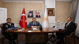 VKS ile toplantıya katıldılar