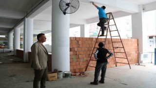 Yenipazar Belediyesi çok amaçlı binayı yeniliyor