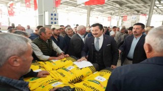 Yenişehir Belediyesinden çiftçiye tarihi destek