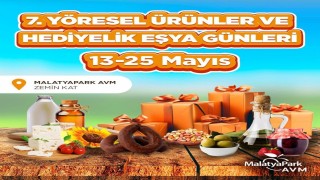 Yöresel tatlar ve el emeği ürünler 7. kez Malatyaparkta