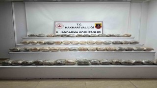 Yüksekovada 34 kilo kubar esrar ele geçirildi
