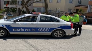 Zilede kasksız ve belgesiz motosiklet kullananlara ceza yağdı