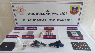 Zonguldakta eş zamanlı uyuşturucu operasyonunda 7 şüpheli yakalandı