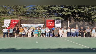 1. Sağlık Çalışanları Tenis Turnuvası kupa töreniyle sona erdi