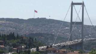 15 Temmuz Şehitler Köprüsünde bayram trafiği