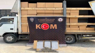 2 milyon 820 bin adet mükerrer bandrollü boş makaron ele geçirildi