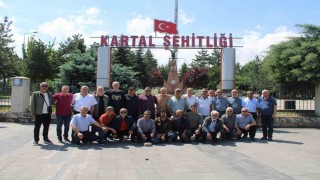 40 yıllık asker arkadaşları Kayseride buluştu