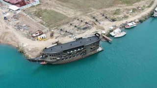 70 kişilik ekip 8 ayda yaptı, 800 ton çelik kullanılıp 300 milyon TLye mal oldu