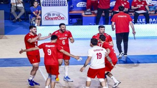 A Milli Erkek Voleybol Takımı, Slovenyaya 3-0 mağlup oldu