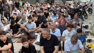 Adanada Kurban Bayramı namazı kılındı
